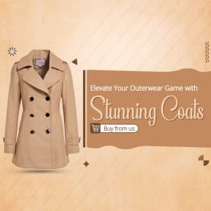 Women Coats marketing post