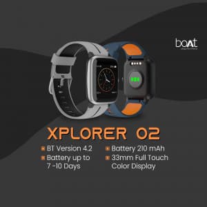 Smart Watch promotional poster