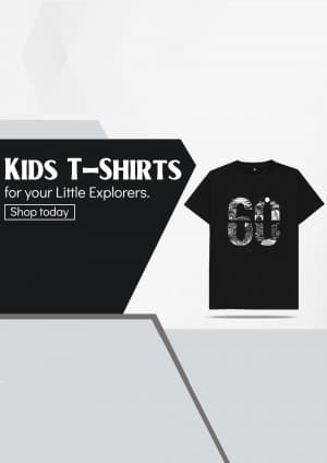 Kids T Shirt business post