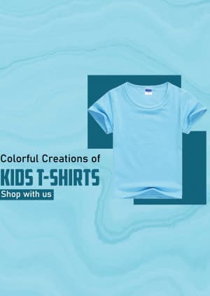 Kids T Shirt marketing post