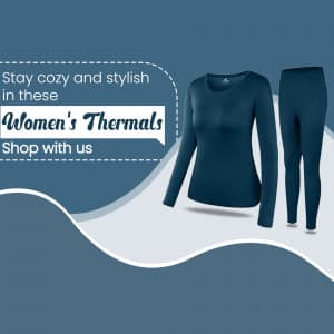 Women Thermals marketing post