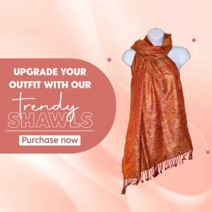 Women Shawls business post