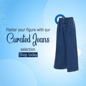 Women Jeans business post