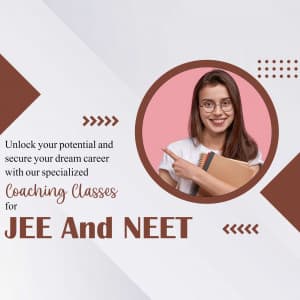 JEE & NEET promotional images