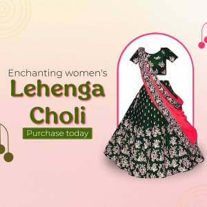 Women Lehenga Cholis business post