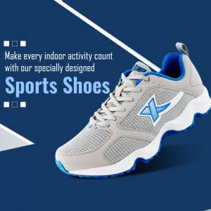 Indoor Sports Shoes promotional post