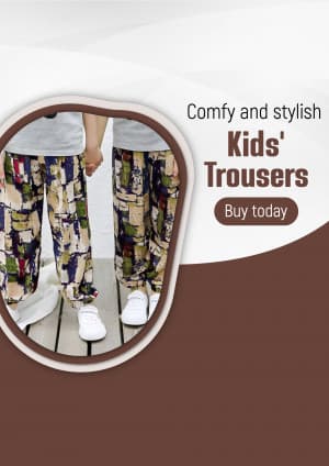 Kids Trousers banner