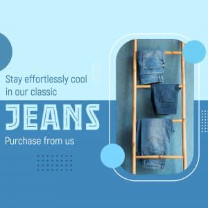 Jeans marketing post