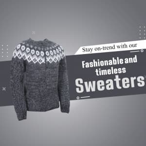 Men Sweaters facebook ad