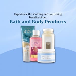 Bath & Body business flyer