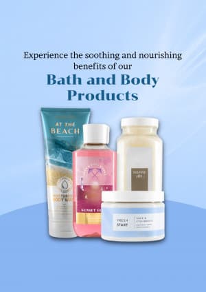 Bath & Body business template