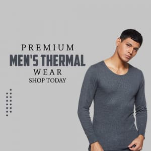 Men Thermals business banner