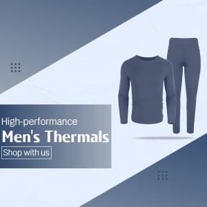 Men Thermals business template