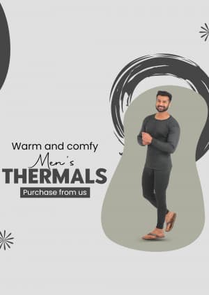 Men Thermals business post