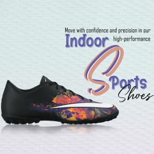 Indoor Sports Shoes facebook ad