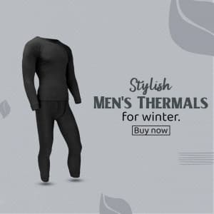 Men Thermals marketing post