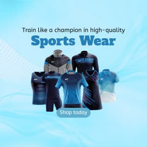 Sport Wear business template