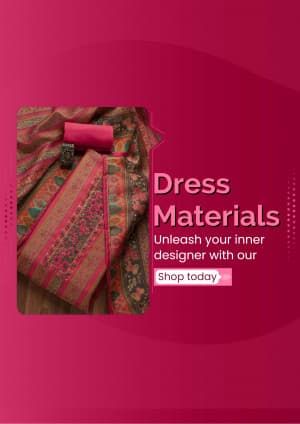 Women Dress Materials business post