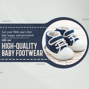 Baby Footwears business flyer