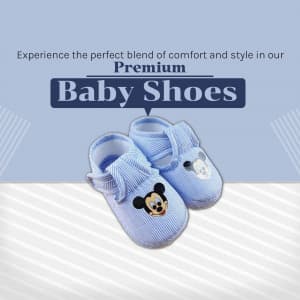 Baby Footwears business template