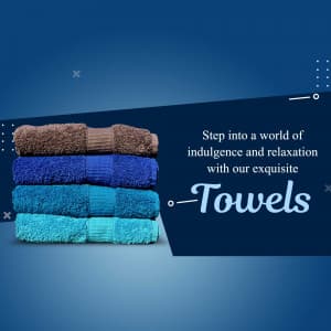 Towels promotional poster