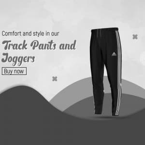 Men Track Pants & Joggers facebook ad