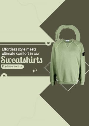 Men Sweatshirts business banner