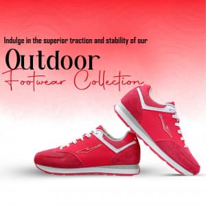 Outdoor Sports Shoes business banner