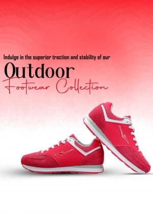 Outdoor Sports Shoes business flyer