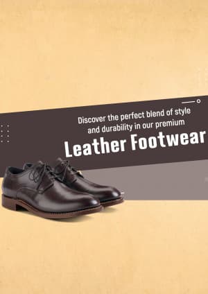 Gents Leather Footwear business video