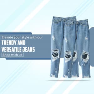 Men Jeans promotional post