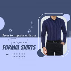 Men Formal Shirts promotional poster