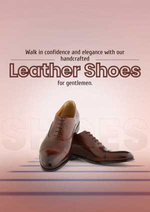 Gents Leather Footwear business banner