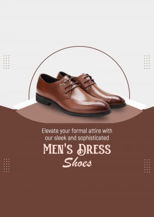 Men Shoes business template