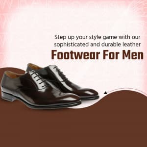 Gents Leather Footwear marketing post