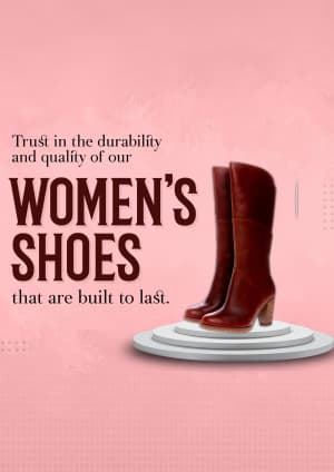 Women's Footwear facebook ad