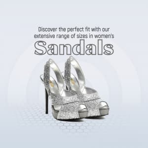 Ladies Sandal promotional post