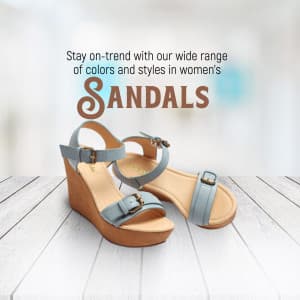 Ladies Sandal facebook ad