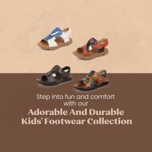 Kids Footwear business banner