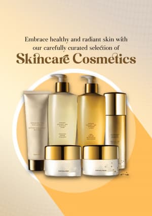 Skin Care Cosmetics business video
