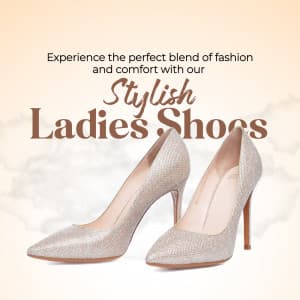 Ladies Shoes business template