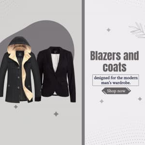 Men Blazers & Coats business post