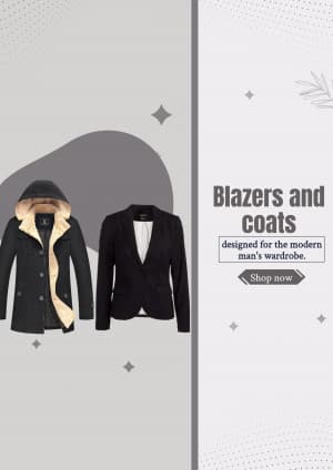 Men Blazers & Coats video