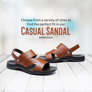 Casual Sandal instagram post