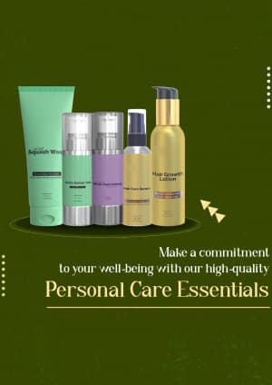 Personal Care marketing poster