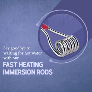Immersion Rod business flyer