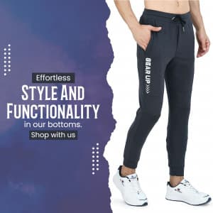 Men Track Pants & Joggers business video