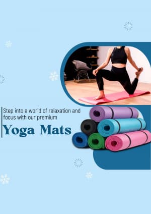 Yoga Mat flyer