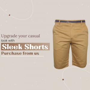 Men Shorts business post