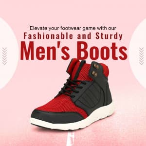 Men Boots business template